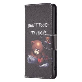 Dont Touch My Phone Flip Cover til iPhone 15 Pro Max