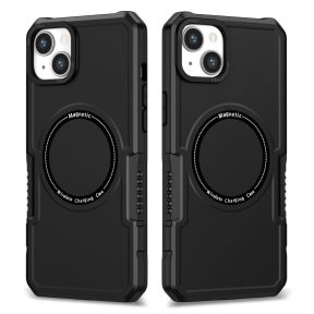 Hybrid Hard Case Cover med MagSafe til iPhone 15 Plus