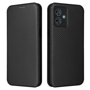 Carbon Fiber Flip Cover til Motorola Moto G54 5G
