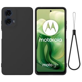 Motorola Moto G24 Sort Silikone Cover