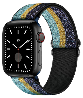 Duncan Rem til Apple Watch - Farverig Urrem med Mønster