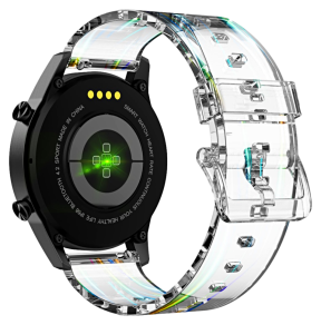 Transparent Bozen Rem til Huawei Watch GT 4 46 mm