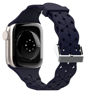 Flower Silikone Rem til Apple Watch 3 / 2 / 1 - 38 mm