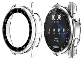 Cover m. Skærmbeskyttelse / Beskyttelsesglas til Huawei Watch 3
