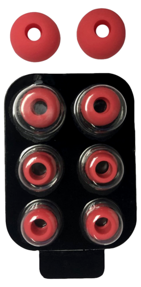 4 par Ørepropper i Silikone til Sony WF-1000XM3 / Sony WF-1000XM4 - Rød