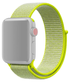 Suwon Velcro Rem til Apple Watch 4 - 40mm - Gul