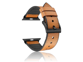 Kaumata rem i Genuine Læder til Apple Watch 5 - 44mm - Lysebrun