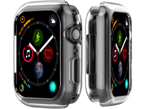Transparent Silikone Cover til Apple Watch 4 / 5 / SE (2022)