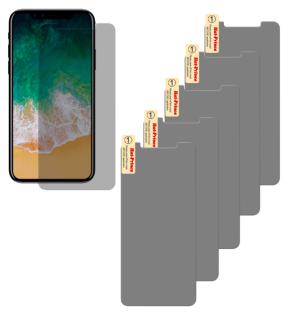 5 Stk. Skærmbeskyttelse / Privacy Glas til iPhone X / XS / 11 Pro