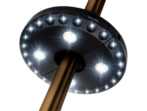 LED Parasollys m. Justerbar Lysstyrke