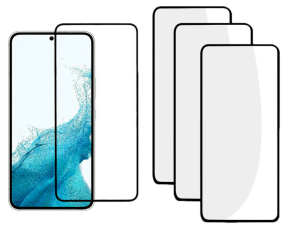 3 stk Samsung Galaxy A54 5G Beskyttelsesglas / Skærmbeskyttelse / 3D Glas