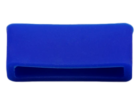 18mm Gummistrop / Remholder til Xiaomi Mi Smart Band 5 - Mørkeblå