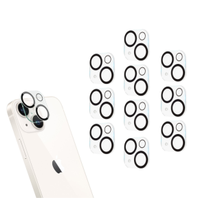 10 stk Kamera Skærmbeskyttelse / Beskyttelsesglas til iPhone 15 / 15 Plus