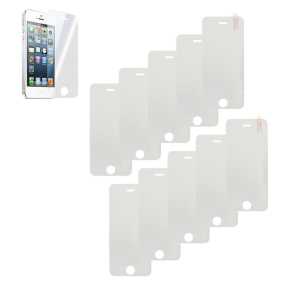 10 Stk. Skærmbeskyttelse / Hærdet Beskyttelsesglas til iPhone 5 / 5S / 5C / SE