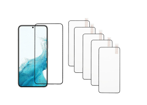 5 Stk. Beskyttelsesglas / Skærmbeskyttelse / 3D Glas til Samsung Galaxy S23