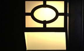 Solcelle Væglampe med Hvidt Lys