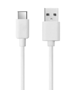 USB-C til USB-A Kabel-Hvid