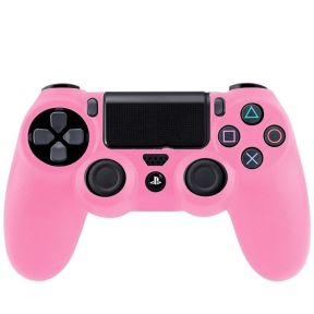 Silikone sleeve til PS4 controller -Pink