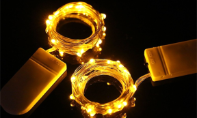 30 LED Wire Camping Lyskæde - Gult Lys 