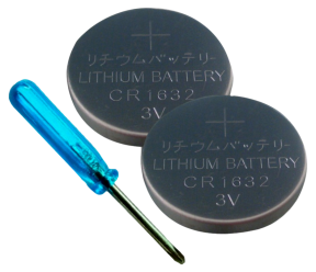 Batteripakke m. Skruetrækker til Garmin Vivofit 1 / 2