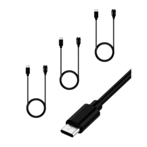3 stk USB-C Oplader Kabel til Garmin Fenix 6/ 6 Pro/ 6S/ 6S Pro/ 6X/ 6X Pro