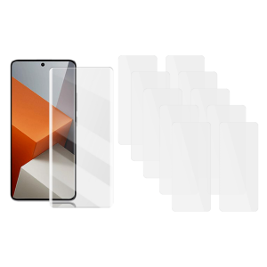 10 stk Xiaomi Redmi Note 13 Pro Plus 5G Buet Beskyttelsesglas / Skærmbeskyttelse