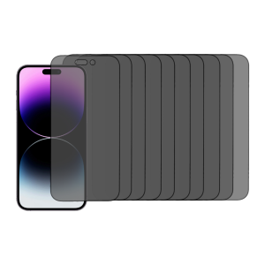 10 stk. Skærmbeskyttelse / Privacy Glas til iPhone 14 Pro