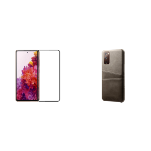 Pakke m. 3D Skærmbeskyttelse / Hærdet Beskyttelsesglas til Samsung Galaxy S20 FE & Guni Cover til Samsung Galaxy S20 FE