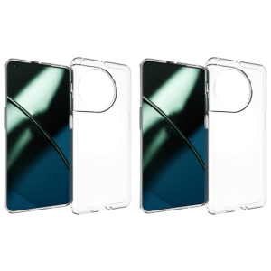 2x Gennemsigtigt Cover til OnePlus 11 5G