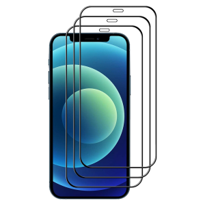 3 stk iPhone 12 / 12 Pro Beskyttelsesglas / Skærmbeskyttelse / 3D Glas