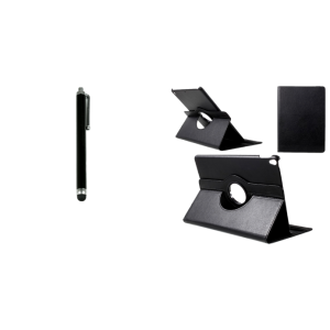 Pakke m. Stylus Touch Pen til iPhone, iPad & Tablet & Brechin 360 Graders Flipcover til iPad 2021 (A2602, A2604)