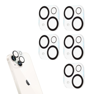 5 stk Kamera Skærmbeskyttelse / Beskyttelsesglas til iPhone 15 / 15 Plus