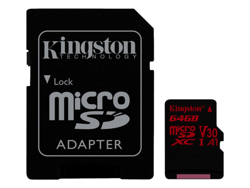 Kingston Canvas React MicroSD-64GB