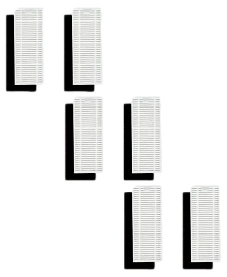 6 x HEPA Filter til Eufy RoboVac 15C / 35C / G30