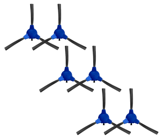 6x Sidebørster til Eufy Robovac G10 / G10 Hybrid