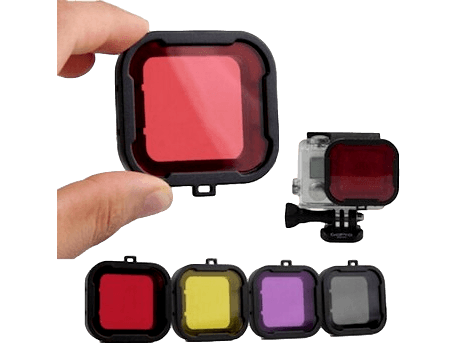 Dive Filter Lens Til Gopro 4 / 3+ Housing