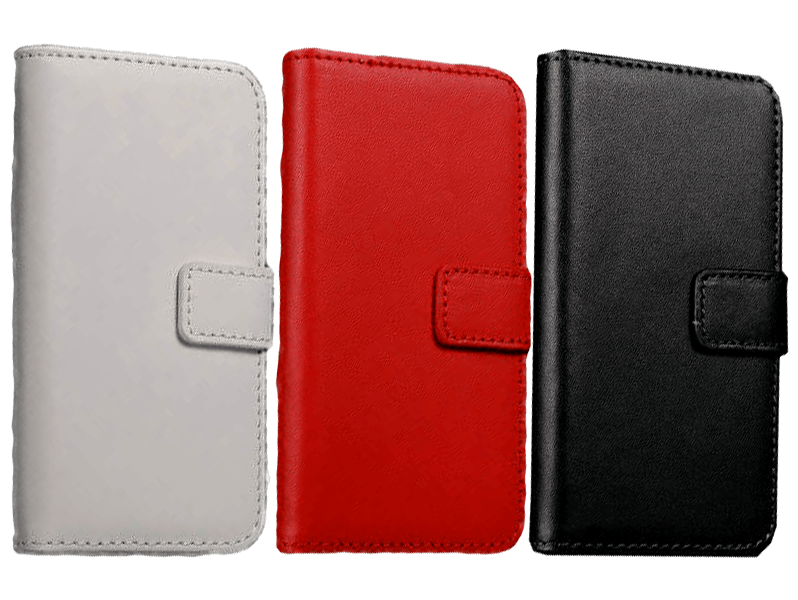 Iphone 5 / 5S / Se Læder Cover Med Pung Iphone 5 / 5S / 5C
