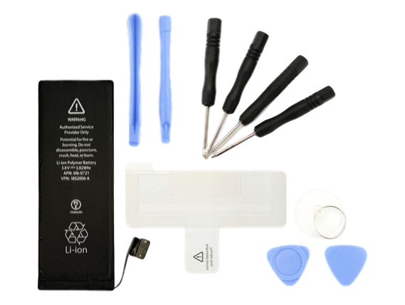 Evermart Iphone 5 Batteri Reparationspakke Iphone 5 Reservedele