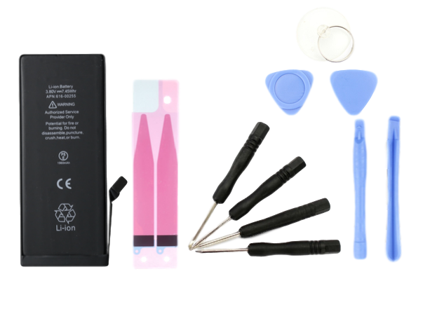 Evermart Iphone 6S Batteri Reparationspakke Iphone 6S Reservedele