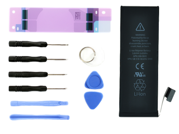 Evermart Iphone 8 Plus Batteri Reparationspakke Iphone 8 Plus Reservedele