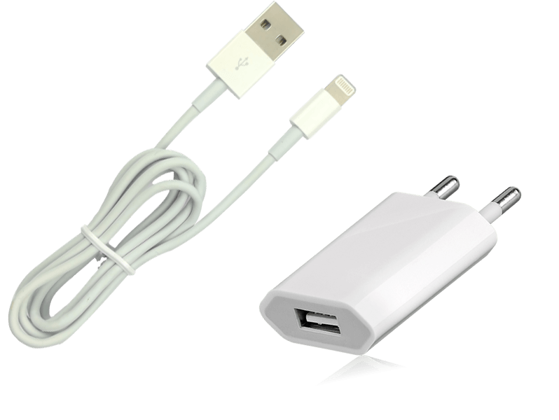 Evermart Iphone 5 / 5S / 5C / Se Oplader Iphone 5 / 5S / 5C