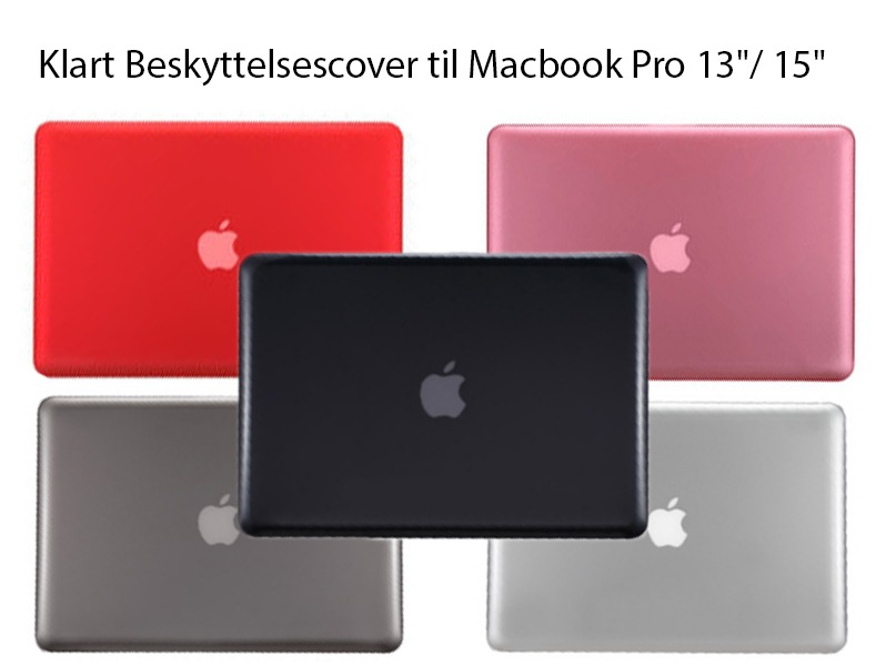 Klart Beskyttelsescover til Macbook Pro 13"/ 15"
