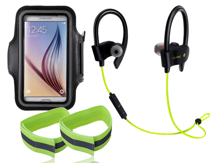 Evermart Basis Løbepakke (4.7 Til 5.8" Smartphones) Løbepakke Med Løbearmbånd