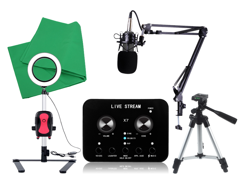 Elite Livestreaming Udstyrspakke Livestreaming / Youtube Udstyrspakker