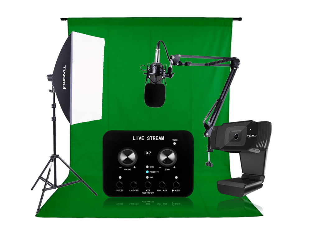 Mega Livestreaming Udstyrspakke Livestreaming / Youtube Udstyrspakker