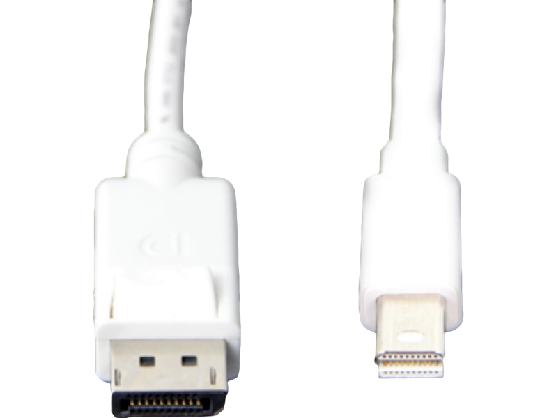 Mini displayport/thunderbolt til displayport kabel