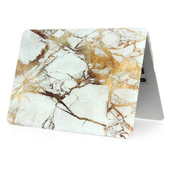 Calacatta Marmor Cover til Macbook Pro 13