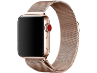 Mesh urlænke i rustfrit stål til Apple Watch 3