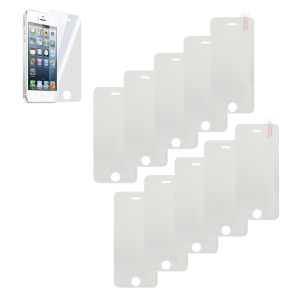 10 Stk. Hærdet Beskyttelsesglas til iPhone 5 / 5S / 5C / SE