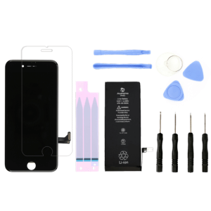 iPhone 7 Plus ReparationsPakke med Sort Skærm